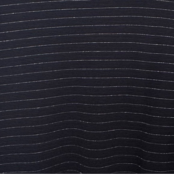 J.Jill Luxurious Wearever Ottoman-Knit Open-Front Cardigan Duster Black/Silver M - Picture 9 of 13